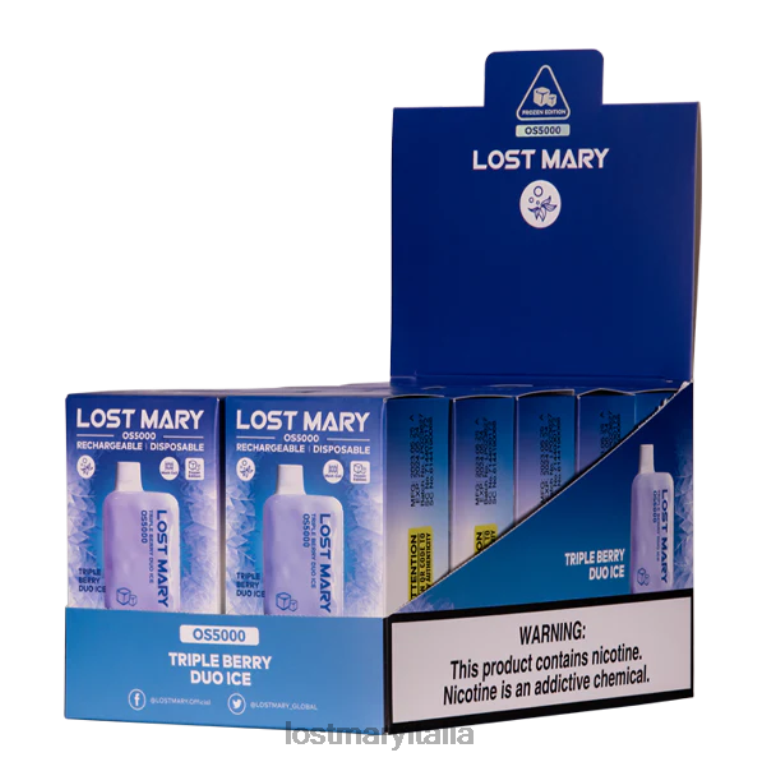 ho perso Mary os5000 ghiaccio duo a tripla bacca 6JBV474 | LOST MARY Gusti Migliori