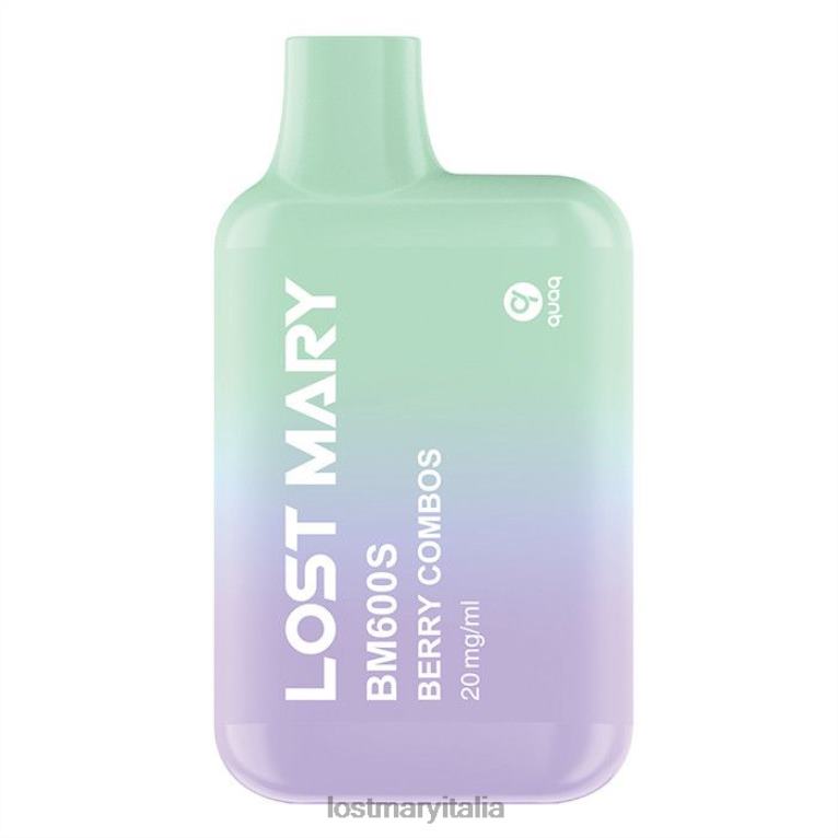 Lost Mary Bm600s vaporizzatore usa e getta da 20 mg combinazioni di bacche 6JBV4171 | LOST MARY Gusti